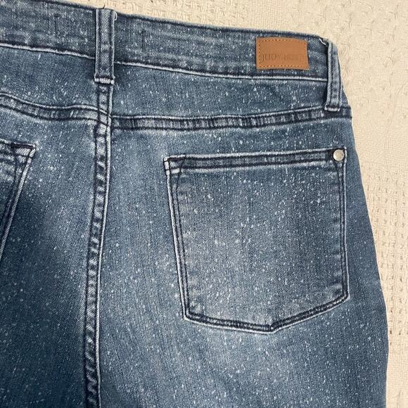 Judy Blue Los Angeles 11 30 relaxed fit speckled stretch jean J1 2582 - Picture 8 of 13